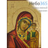  Икона на дереве B 5, 19х26,  ручное золочение икона Божией Матери Казанская, фото 1 