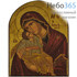  Икона на дереве B 5W, 19х26, ручное золочение Божией Матери Гликофилуса (Сладкое Лобзание) (2402), фото 1 
