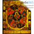  Икона на дереве 20х25, полиграфия, копии старинных и современных икон икона Божией Матери Неопалимая Купина, фото 1 