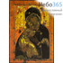  Икона на дереве (Су) 20х25, полиграфия, копии старинных и современных икон Божией Матери Владимирская, 12 век (14), фото 1 