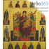  Икона на дереве 20х25, печать на холсте, копии старинных и современных икон Божией Матери Всецарица, фото 1 