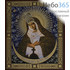  Икона на дереве 13х16 см, 11.5х19 см, полиграфия, золотое и серебряное тиснение, в коробке (Ш) икона Божией Матери Остробрамская (221), фото 1 